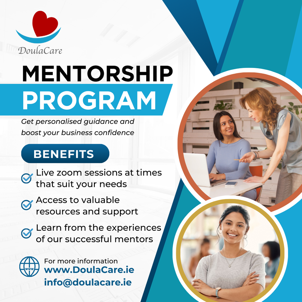 Business mentorship programme for doulas and birth professionals in Ireland